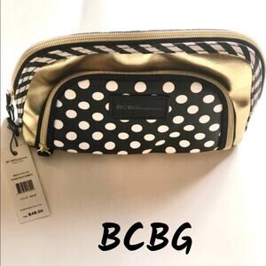 Beautiful BCBGeneration Cosmetic Bag. Double Pouch